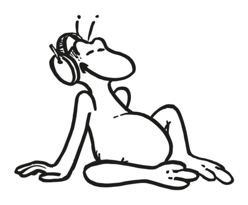 Lernen mit Musik Jicki Männchen