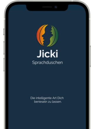 Jicki App Startscreen
