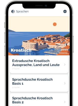 Jicki App Kroatisch lernen